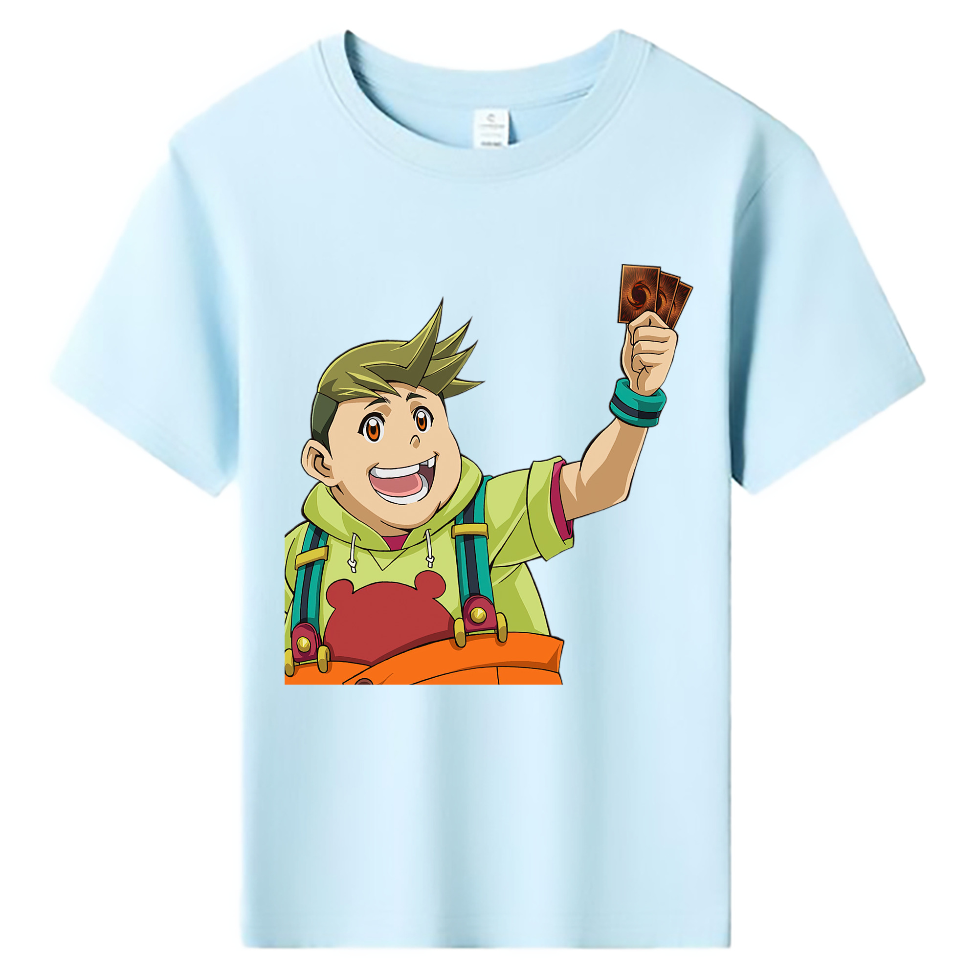 （画像用） 遊☆戯☆王 Yu-Gi-Oh! 綿100％キッズTシャツ（フロントプリント）